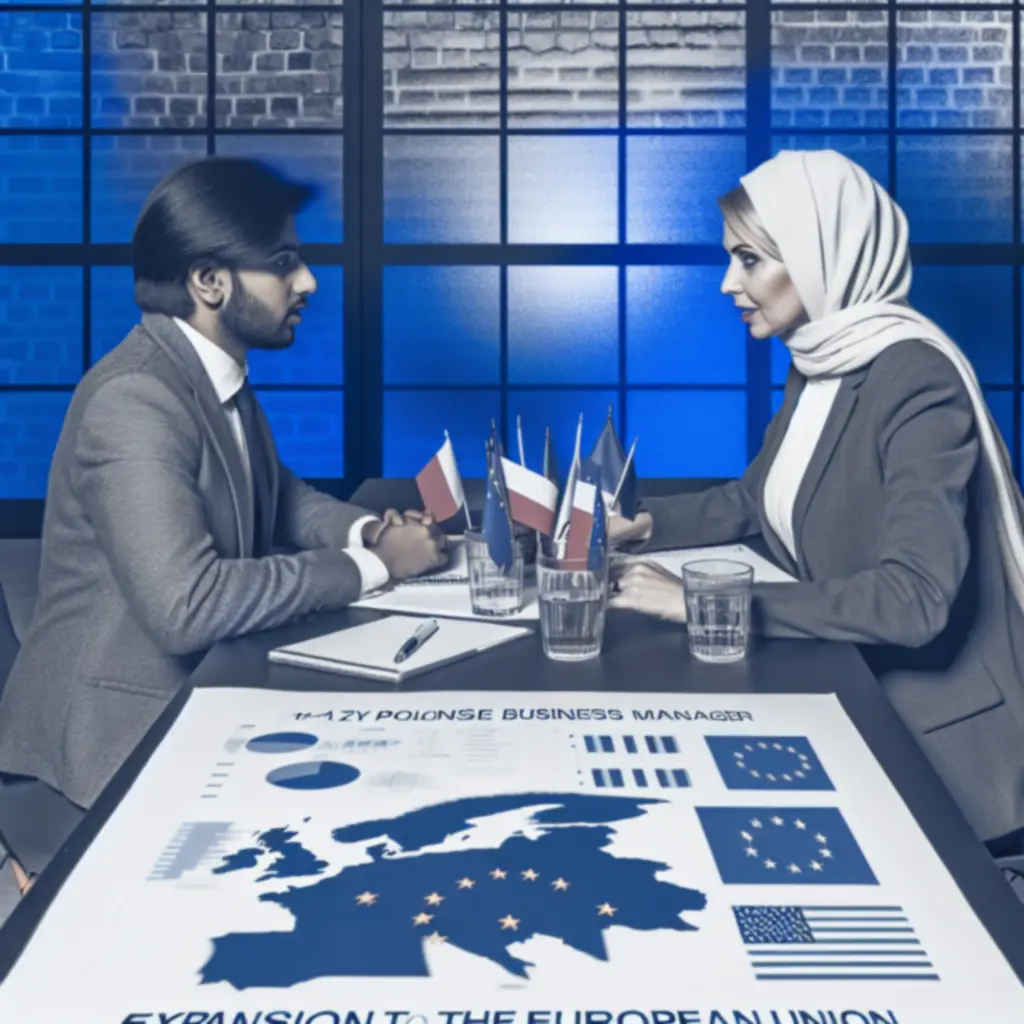 Rozmowa strategiczna na temat ekspansji marketingowej na rynki UE